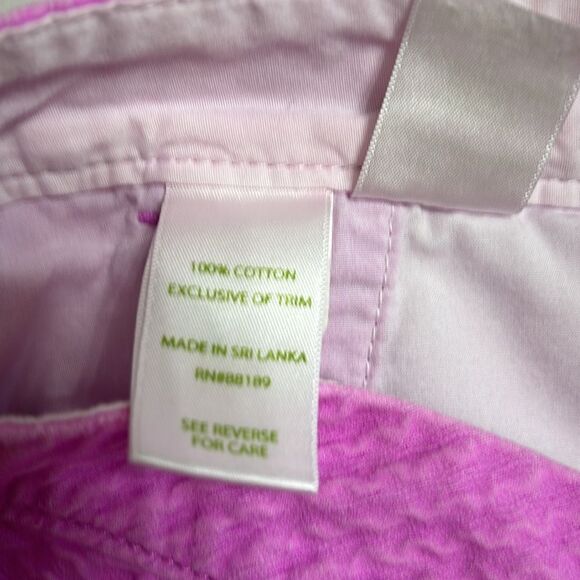 - LILLY PULITZER Pink Buttercup Shorts 4 - Picture 10 of 10